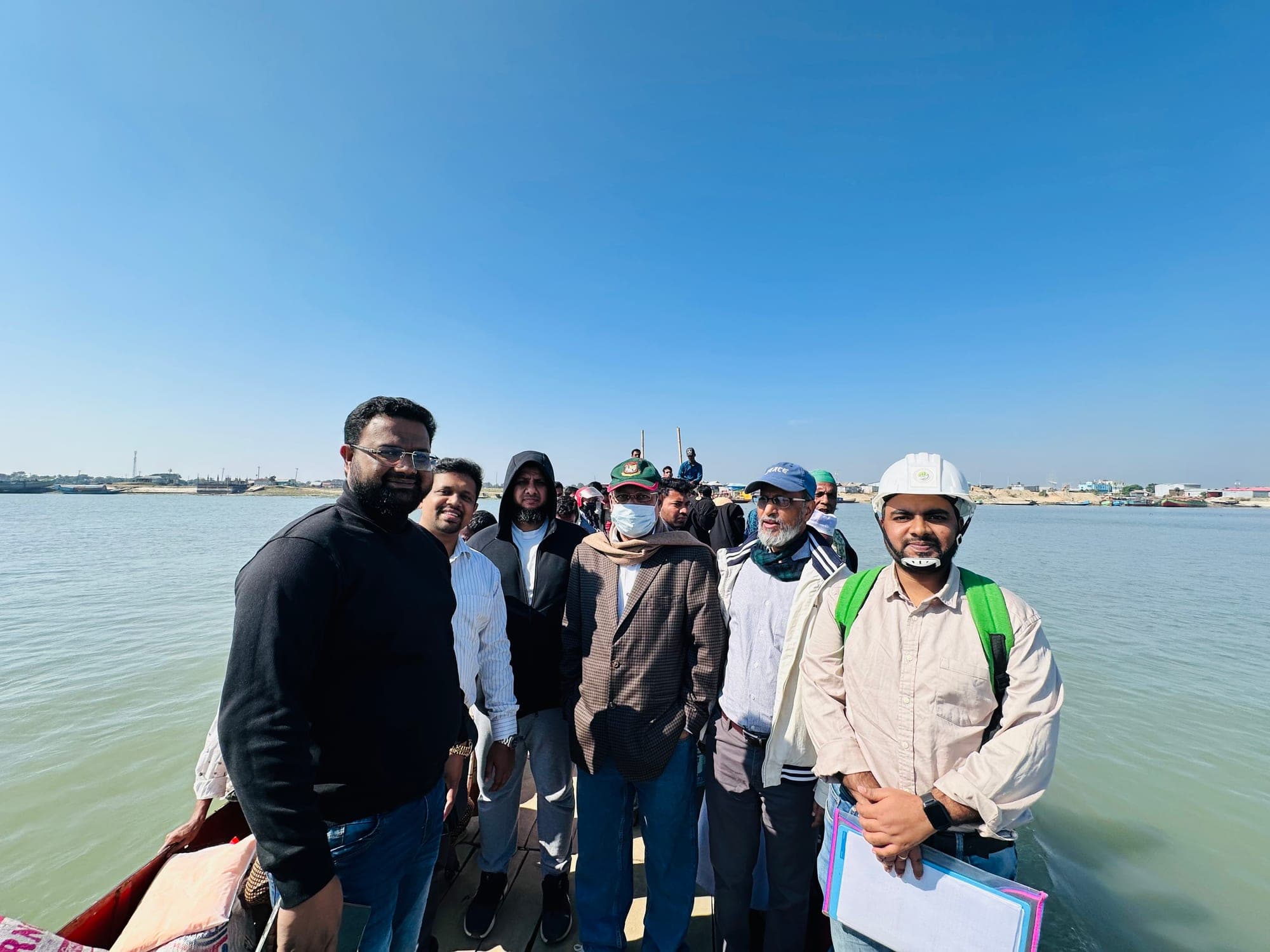 Flood-prone haor wetland in Bangladesh, exposed to climate risk.