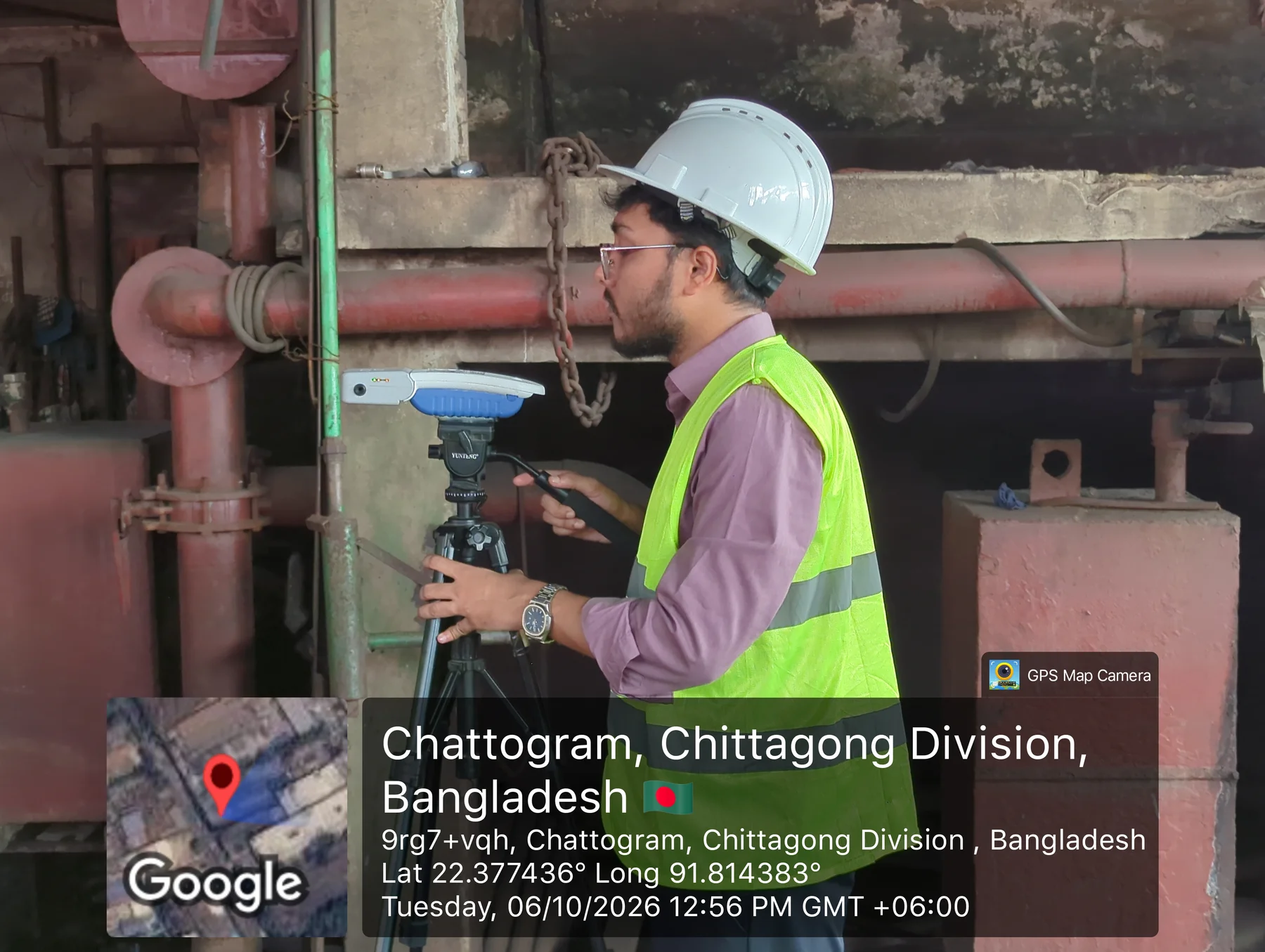 Field monitoring inside J.M. Industries Limited.
